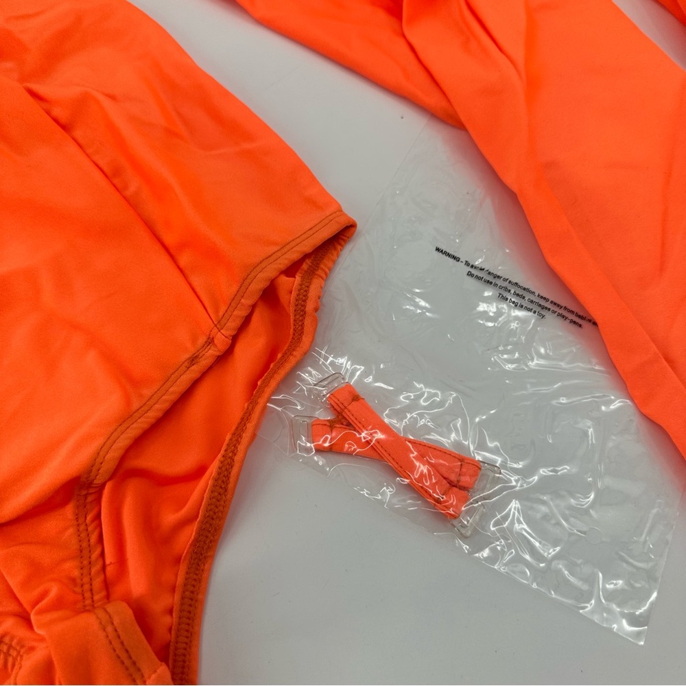 Starline Small Town McKenna Neon Orange Adult Costume Size Medium NWOT - Picture 10 of 15